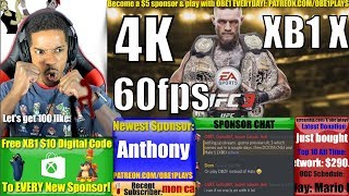 UFC 3 Gameplay On Xbox One X - 4K 60fps
