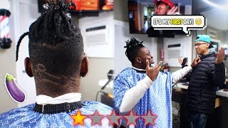 I went to the Worst Reviewed Barber in my City and REGRETTED EVERY MOMENT... HAIR TRANSFORMATION