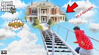 GTA 5- *New* Secret Most Expensive Mansion In a Secret Island (GTA 5 Real Life Mods SS10 #69)