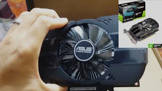 placa de vídeo asus phoenix nvidia geforce gtx 1650 4gb / montando meu primeiro computador