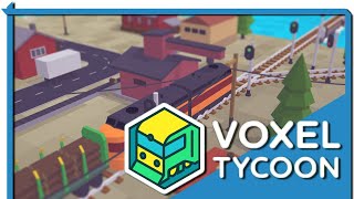 Voxel Tycoon. Пре Альфа. Крутая транспортная стратегия!