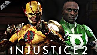 Injustice 2 Online - EPIC REVERSE FLASH AND JOHN STEWART COMBOS!