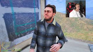 GTA 5 FRANKLIN'S WIFE MIA CAUGHT CH3ATING ? w/POST MALONE (GTA 5 Real Life Mods)
