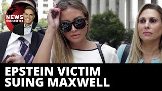 Rape victim sues Ghislaine Maxwell