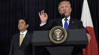 ? MUST WATCH: President Donald Trump Holds VITAL Joint Press Conference with Japanese PM Shinzo Abe