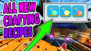 ALL NEW CRAFTING RECIPES UNBOXING SIMULATOR - Roblox