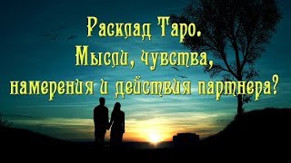 Расклад Таро. Мысли, чувства, намерения и действия партнера?