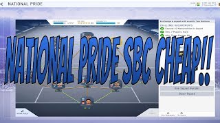 FIFA 19 HYBRID NATIONS NATIONAL PRIDE SBC CHEAPEST SOLUTION - NO LOYALTY - MEGA PACK REWARD