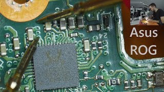 Naprawa Asus ROG dla hurtownika, ile zarobiłem?