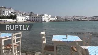 Greece: Party island Mykonos goes quiet after new COVID rules imposed