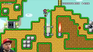 Super Mario Maker: падающий скромняга