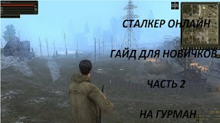 Сталкер онлайн гайд для новичков часть 2 На Гурман