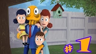 Прохождение Octodad: Dadliest Catch - #1 Идеальная американская семья!
