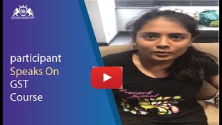 D.U College Students Share Feedback on Certified GST Practitioner Course.