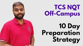 TCS NQT Off-Campus 2019 | 10 days Preparation Plan