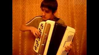 Русская песня на баяне / Russian song on the button accordion