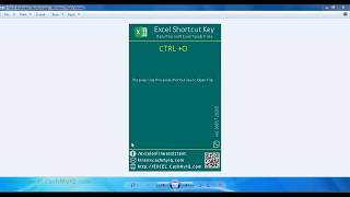 How Open Excel File using Shortcut Key [Ctrl+O] [http://excel.cashmyiq.com]
