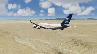 SAUDIA 747-400 crash near Jeddah