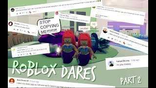 ROBLOX DARES PART 2