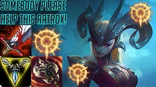 CAMILLE HARD STOMPS AATROX IN DIAMOND SOLO QUEUE! - League Of Legends