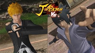 Ichigo Kurosaki VS Sasuke Uchiha | J-Stars Victory VS+
