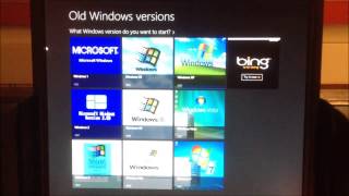 Windows 8 Apps: Old Windows Versions