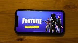 Обзор Fortnite на ios | анонс розыгрыша