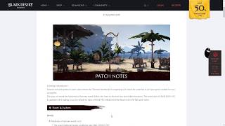 Black Desert Patch Notes for 27.6.18 Patch: Free DUO Crescent and Musa/Maewha Patch
