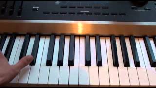 How to play Loyal on piano - Chris Brown - Piano Tutorial