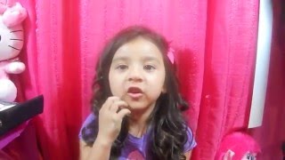 Barbie makeup tutorial by kayleen 5 yr old