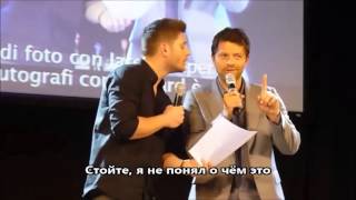 Сверхъестественное Дженсен и Миша "Правила съёма"