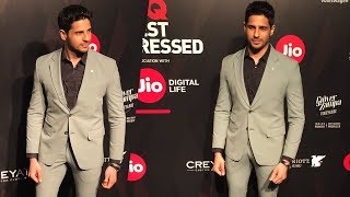 Sidharth Malhotra At GQ Best Dressed 2017 Party