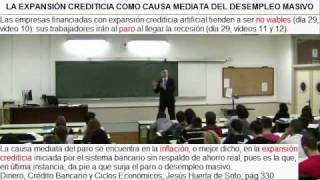 JHS3005 La expansión crediticia causa paro masivo