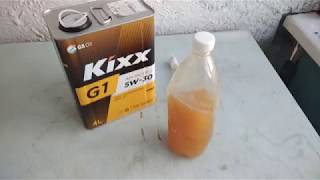 Тест моторного масла KIXX G1 Dexos1 5w30 на морозе -28