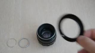пределка гелиос 44-2 на бесконечность к байонету Nikon