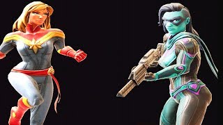Marvel Strike Force (iOS) - Minn-Erva Event: Kree Commandos  (Hard)