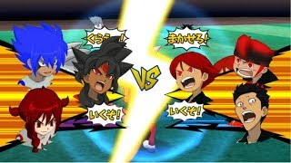 Ogre Omega Vs Raimon Demon |  Inazuma Eleven Go Strikers 2013