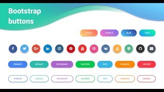 Bootstrap 4 Tutorial in Hindi Part 18 : Bootstrap 4 Buttons tutorial in Hindi | Buttons in Bootstrap