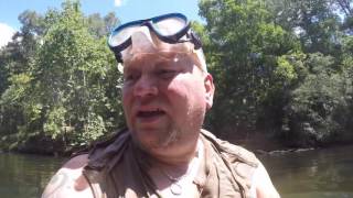 Finding underwater river treasure! No metal detector needed