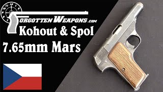 Kohout & Spol 7.65mm Mars Pistol