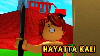 KIRMIZI ELBİSELİ KÖTÜ KIZA KARŞI HAYATTA KAL! - Roblox