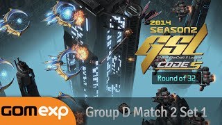 Code S Ro32 Group D Match 2 Set 1, 2014 GSL Season 2 - Starcraft 2