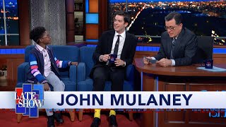 Tyler From "The Sack Lunch Bunch" Surprises John Mulaney On The Late Show