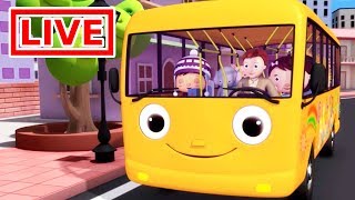 Little Baby Bum - Live ?| Wheels On The Bus | Nursery Rhymes for Babies | ABC Songs Live Stream