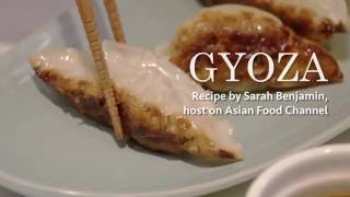 VIDEO RECIPE: Easy Japanese gyoza with Sarah Benjamin
