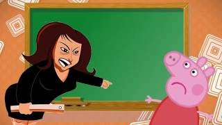 Родителей в школу!Свинка Пеппа  Мультсериал Большие приключения Пеппы Peppa Pig Марусины сказки