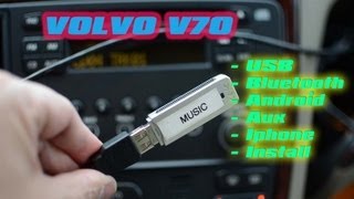 Volvo V70 BLUETOOTH IPOD NEXUS ANDROID MP3 AUX GROMAUDIO A2DP AVRCP by AUTOTOYS