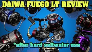 ? Daiwa FUEGO LT review and comparison after heavy saltwater abuse!  IT SURVIVED TARPON!