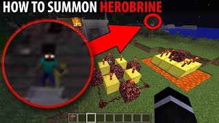 How I Summoned Herobrine in Minecraft (Minecraft Tutorial)