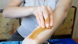 Шугаринг рук в домашних условиях пошагово